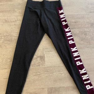 victoria secret PINK yoga pants size M
